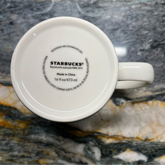 Starbucks Coffee Cup Mug 16 Ounce Icon City Series Ciudad de Mexico 2016 - Picture 4 of 5